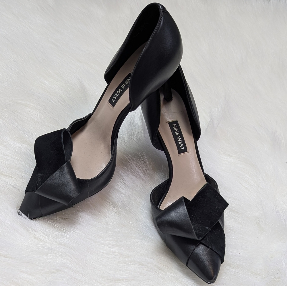 Nine West Black Women's Heels Size 8